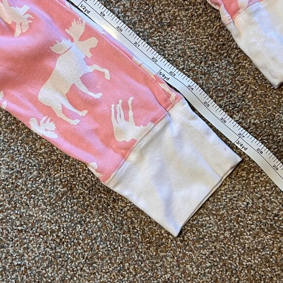 Lazy One Classic Moose Adult Pink One Piece Flapjack. Women's Size Medium - Picture 6 of 8